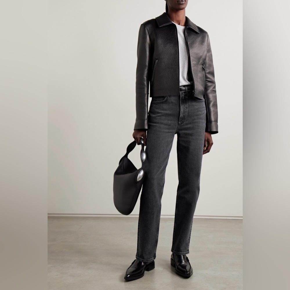 AGOLDE Stovepipe High-rise Straight Leg Organic Jeans